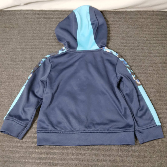 Athletic Works Boys Toddler Hood Jacket Blue - Picture 2 of 4